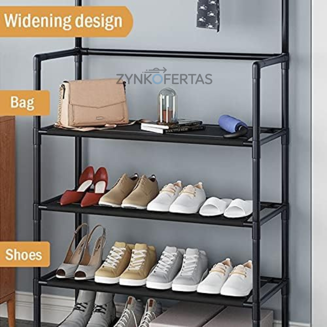 Zapatera Estante Colgador De 4 Niveles