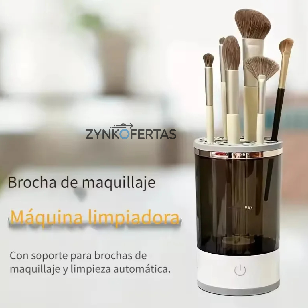 Limpiador Automático de Brochas de Maquillaje  GlowClean