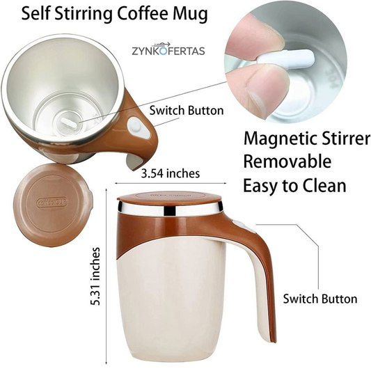 Taza Mescladora Termica-Mix&Hea